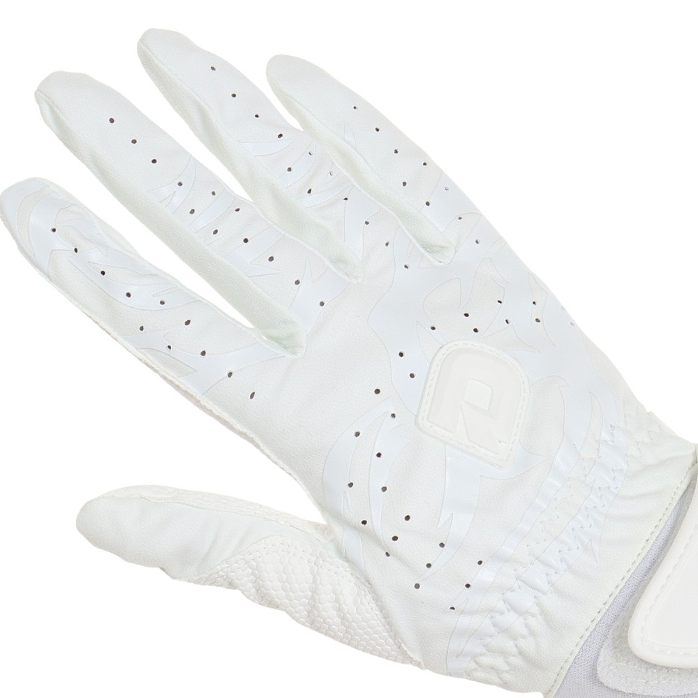 ウイルソン（Wilson）（メンズ）バッティンググローブ 両手用 ディマリニ WTABG1201 高校野球対応 白