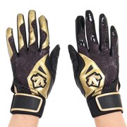 デサント（DESCENTE）（メンズ）一般 バッティンググローブ 両手用  DBBNJD01 BK