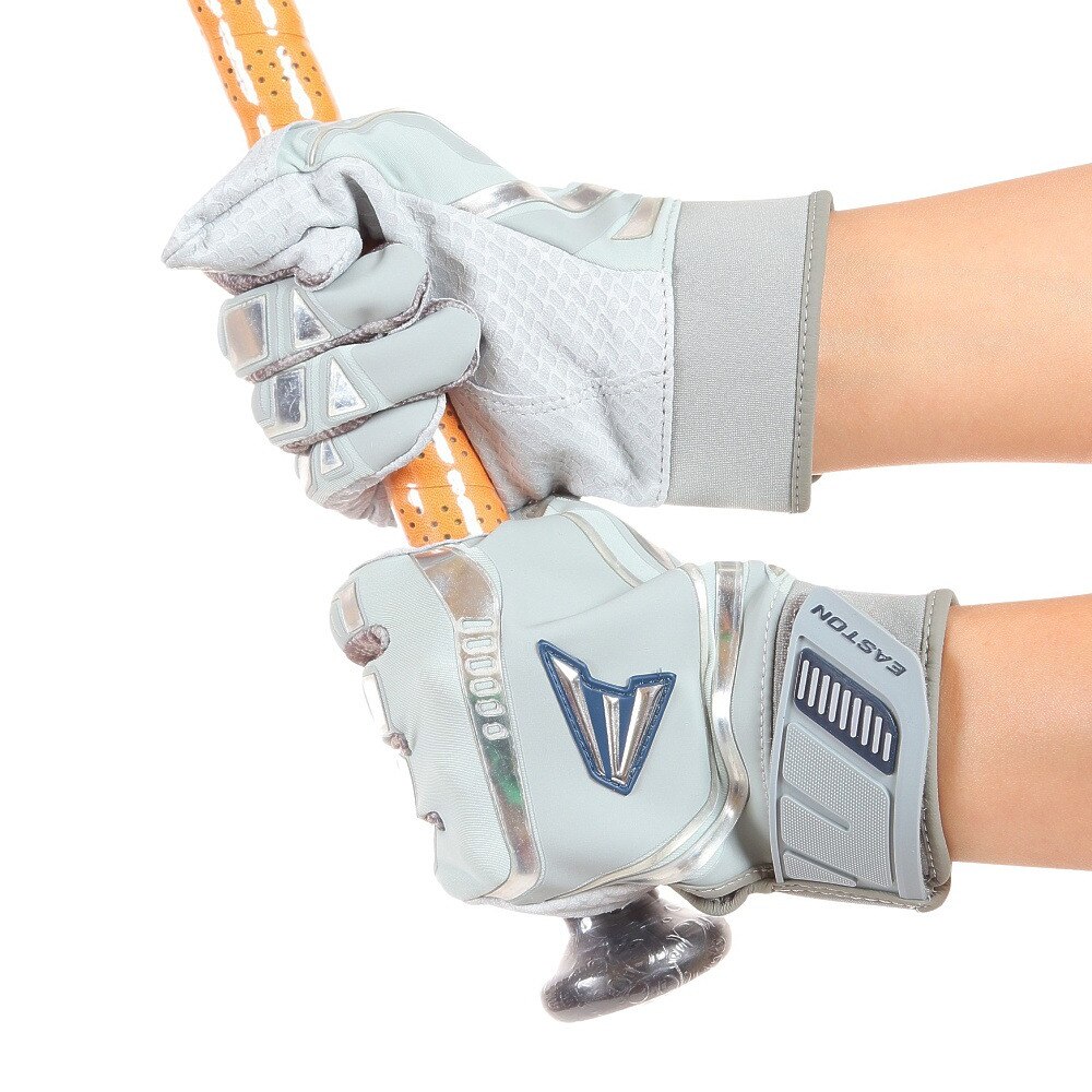イーストン（EASTON）（メンズ）バッティンググローブ 両手用 Z10 PRO BTG20Z10PRO GY/SV