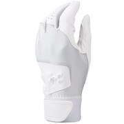 アンダーアーマー（UNDER ARMOUR）（メンズ）バッティンググローブ 両手用 クリーンアップ8 ステルス 1354255 WHT BB 高校野球対応 白