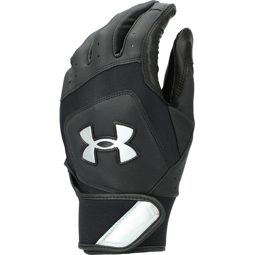 アンダーアーマー（UNDER ARMOUR）（メンズ）バッティンググローブ 両手用 ヤード 1364496 BLK/BLK BB