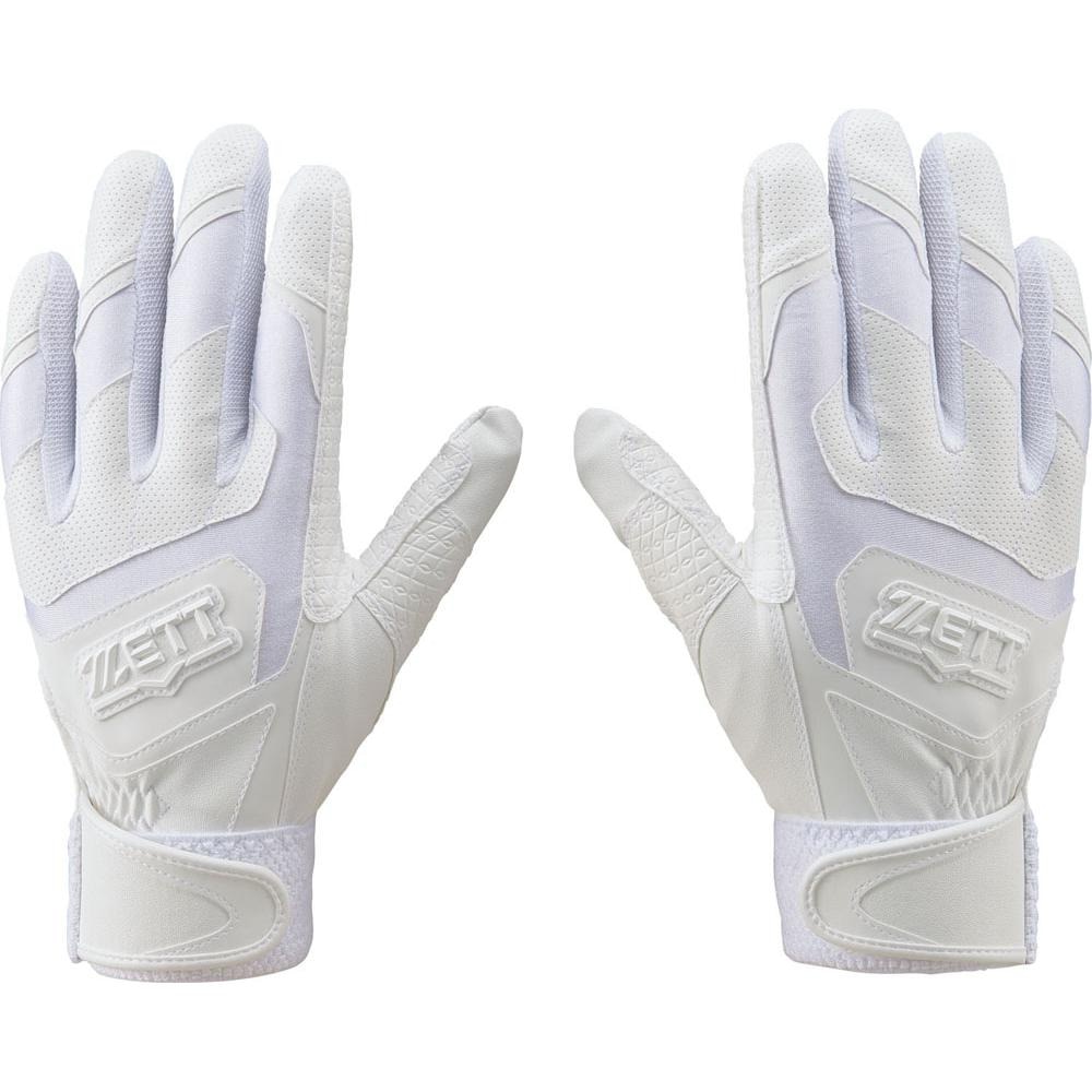ゼット（ZETT）（メンズ）バッティンググローブ 両手用 野球 インパクトゼット 高校野球ルール対応 BG919HS-1100