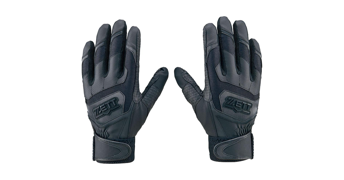 ゼット｜バッティング用グローブ 野球 インパクトゼット 両手用 高校野球ルール対応 BG919HS-1900 - スポーツ用品はスーパースポーツゼビオ