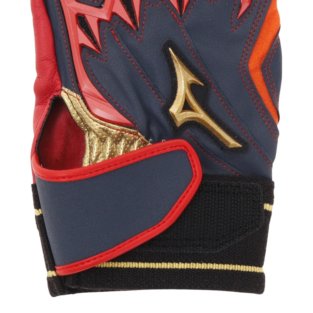 ミズノ（MIZUNO）（メンズ）ミズノプロ バッティンググローブ 両手用 野球 シリコンパワーアークLI 1EJEA09214 手袋