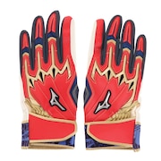 ミズノ(MIZUNO)(メンズ、レディース)バッティンググローブ 両手用 シリコンパワーアークLI レプリカ 1EJEA09362