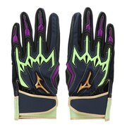 ミズノ（MIZUNO）（メンズ）ミズノプロ バッティンググローブ 両手用  手袋 シリコンパワーアークLI 1EJEA80814