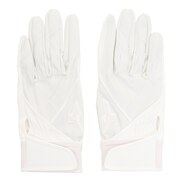 ミズノ（MIZUNO）（メンズ）バッティンググローブ 両手用  野球 ゼロスペ限定 HS 21AW 1EJEH09410 高校野球対応 白