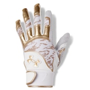 アンダーアーマー（UNDER ARMOUR）（メンズ）野球 バッティンググローブ 両手用  アンディナイアブル プロ 1364494 101 プロ野球選手着用予定モデル