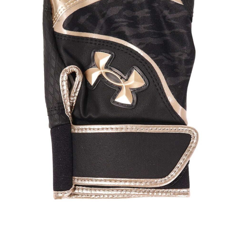 アンダーアーマー（UNDER ARMOUR）（メンズ）バッティング用グローブ 両手用 クリーンアップ 1371972 001★★★