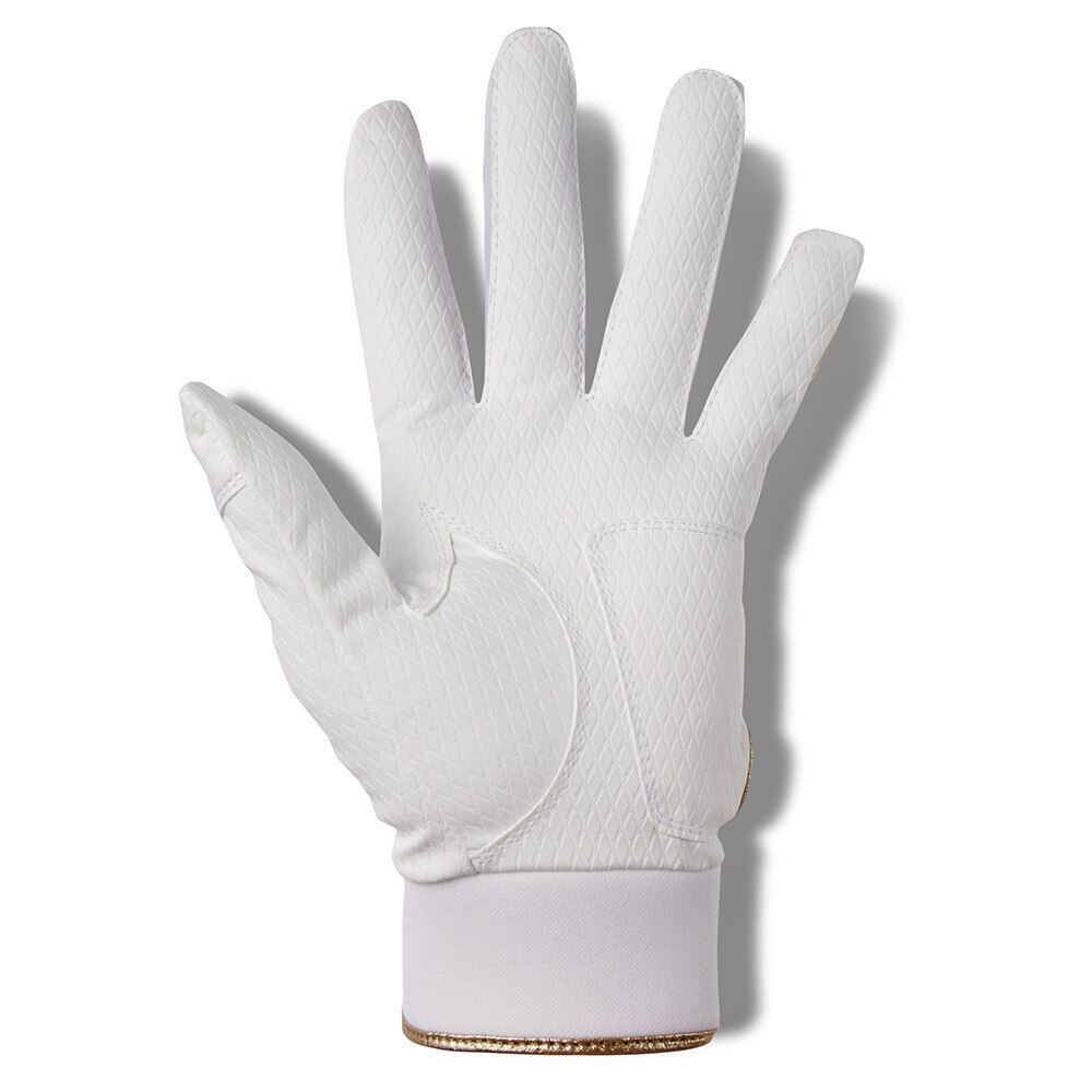 アンダーアーマー（UNDER ARMOUR）（メンズ）バッティング用グローブ 両手用 クリーンアップ 1371972 100
