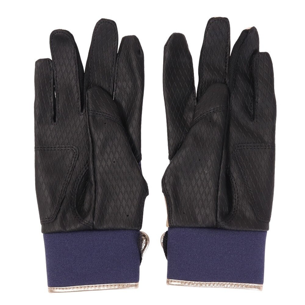 アンダーアーマー（UNDER ARMOUR）（キッズ）ジュニア 野球 バッティング用グローブ 両手用 クリーンアップ 1371989 410