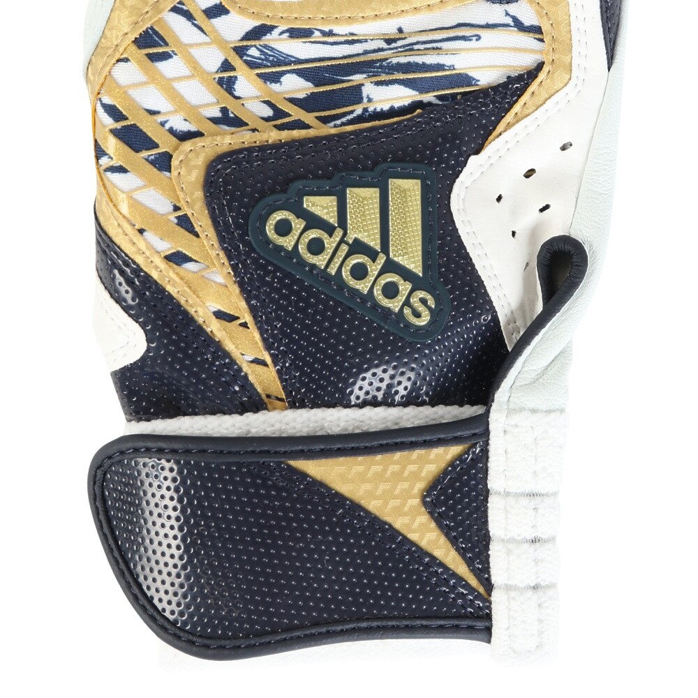 アディダス（adidas）（メンズ）バッティンググローブ 両手用  野球 バッティンググラブ TOP1 LBG201-1129