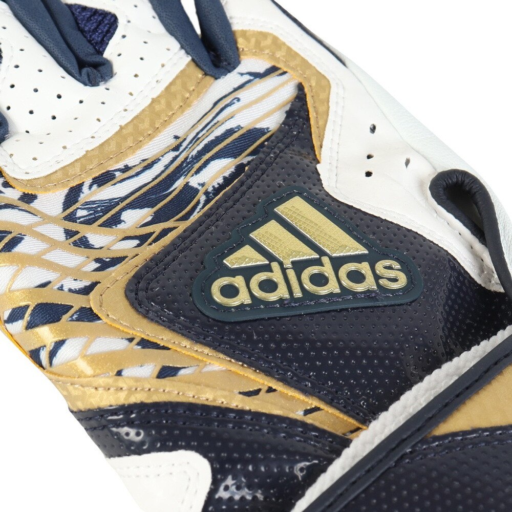 アディダス（adidas）（メンズ）バッティンググローブ 両手用  野球 バッティンググラブ TOP1 LBG201-1129