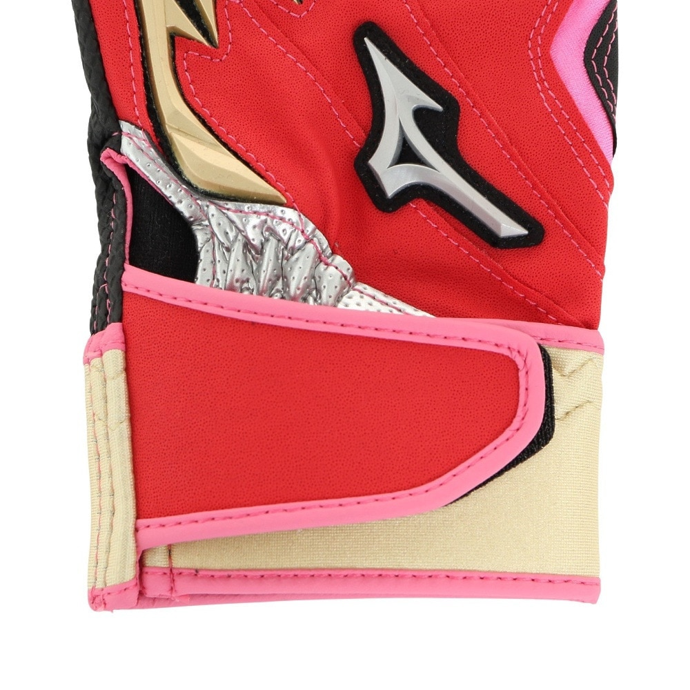 ミズノ（MIZUNO）（メンズ）バッティンググローブ 両手用 野球 シリコンパワーアークLI レプリカJr 22SS 1EJEY09862