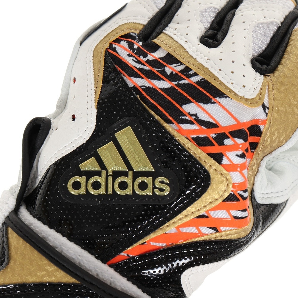 アディダス（adidas）（メンズ）バッティンググローブ 両手用  野球 バッティンググラブ TOP1 LBG201-1119