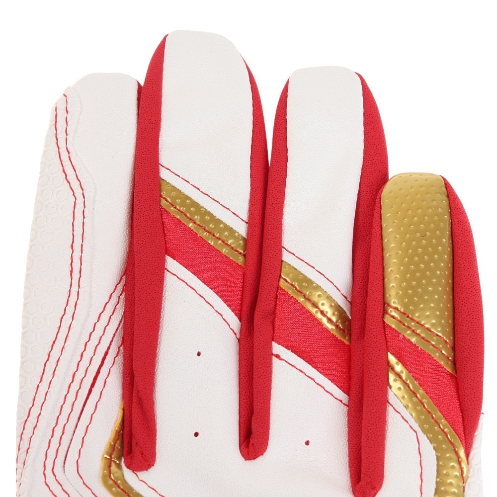 ミズノ（MIZUNO）（メンズ）バッティンググローブ 両手用 野球 ウィルドライブ レッド 1EJEA24001