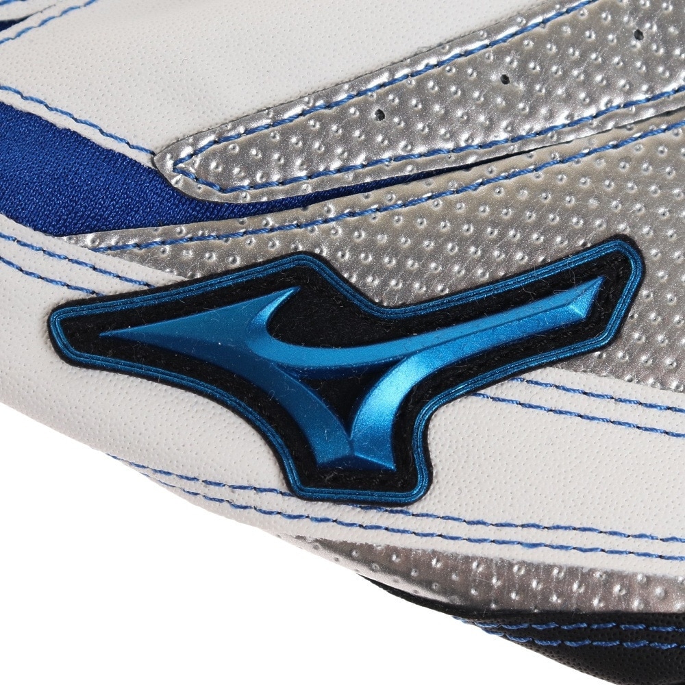 ミズノ（MIZUNO）（メンズ）バッティンググローブ 両手用 野球 ウィルドライブ ブルー 1EJEA24501
