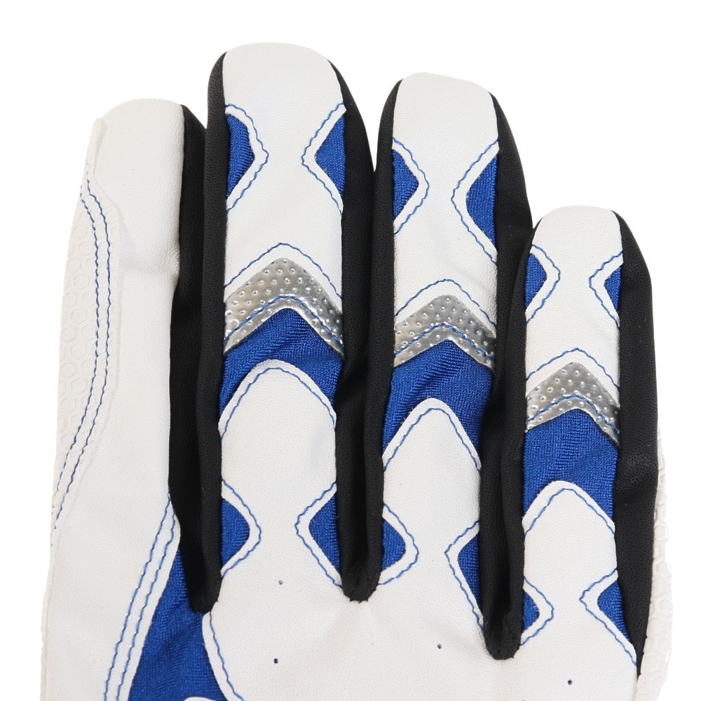 ミズノ（MIZUNO）（メンズ）バッティンググローブ 両手用 野球 ウィルドライブ ブルー 1EJEA24501