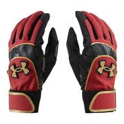 アンダーアーマー（UNDER ARMOUR）（キッズ）ジュニア 野球 スターター バッティング用グローブ 両手用 1371990 602