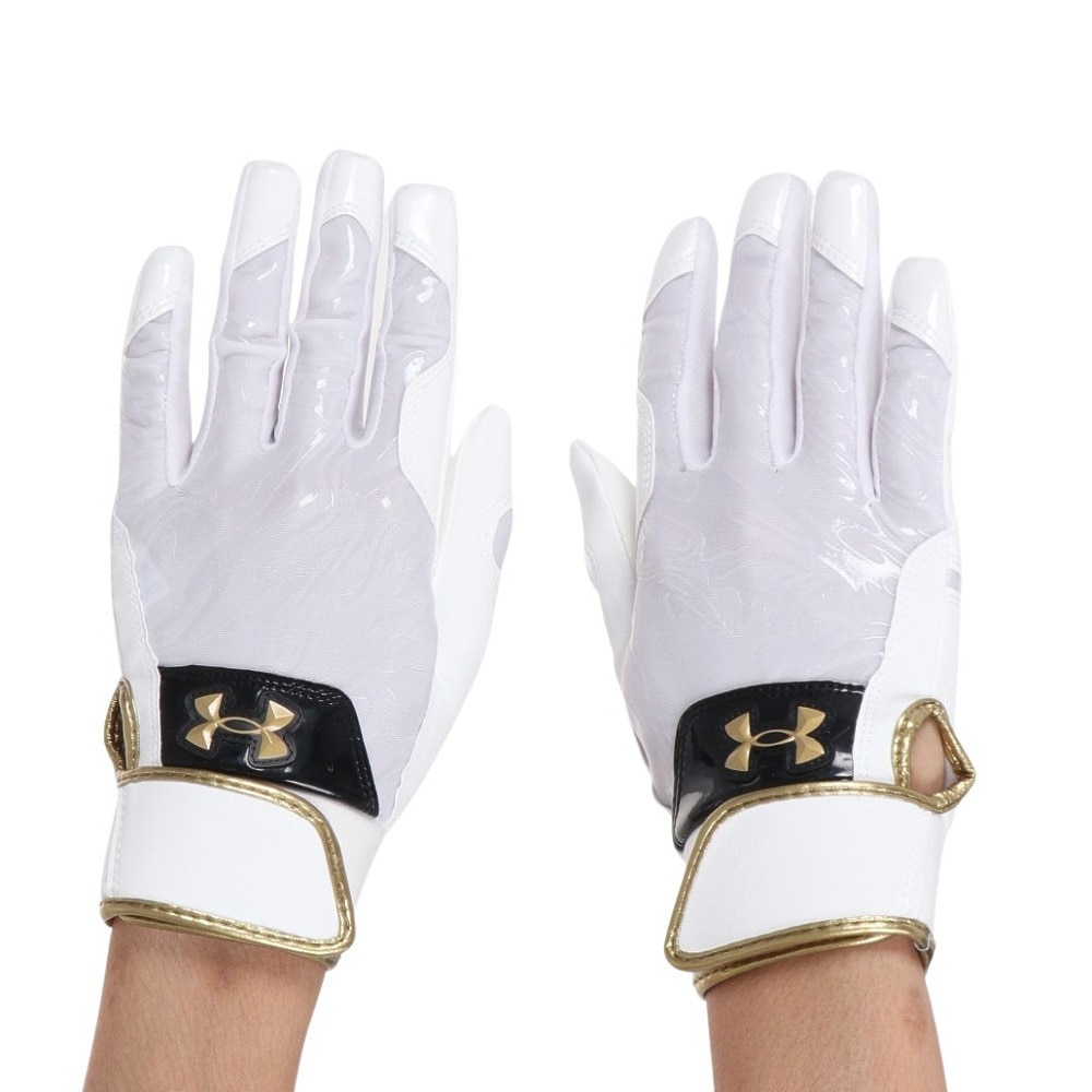 アンダーアーマー（UNDER ARMOUR）（メンズ）野球 プレシジョンフィット バッティング用グローブ 両手用 1378247 100