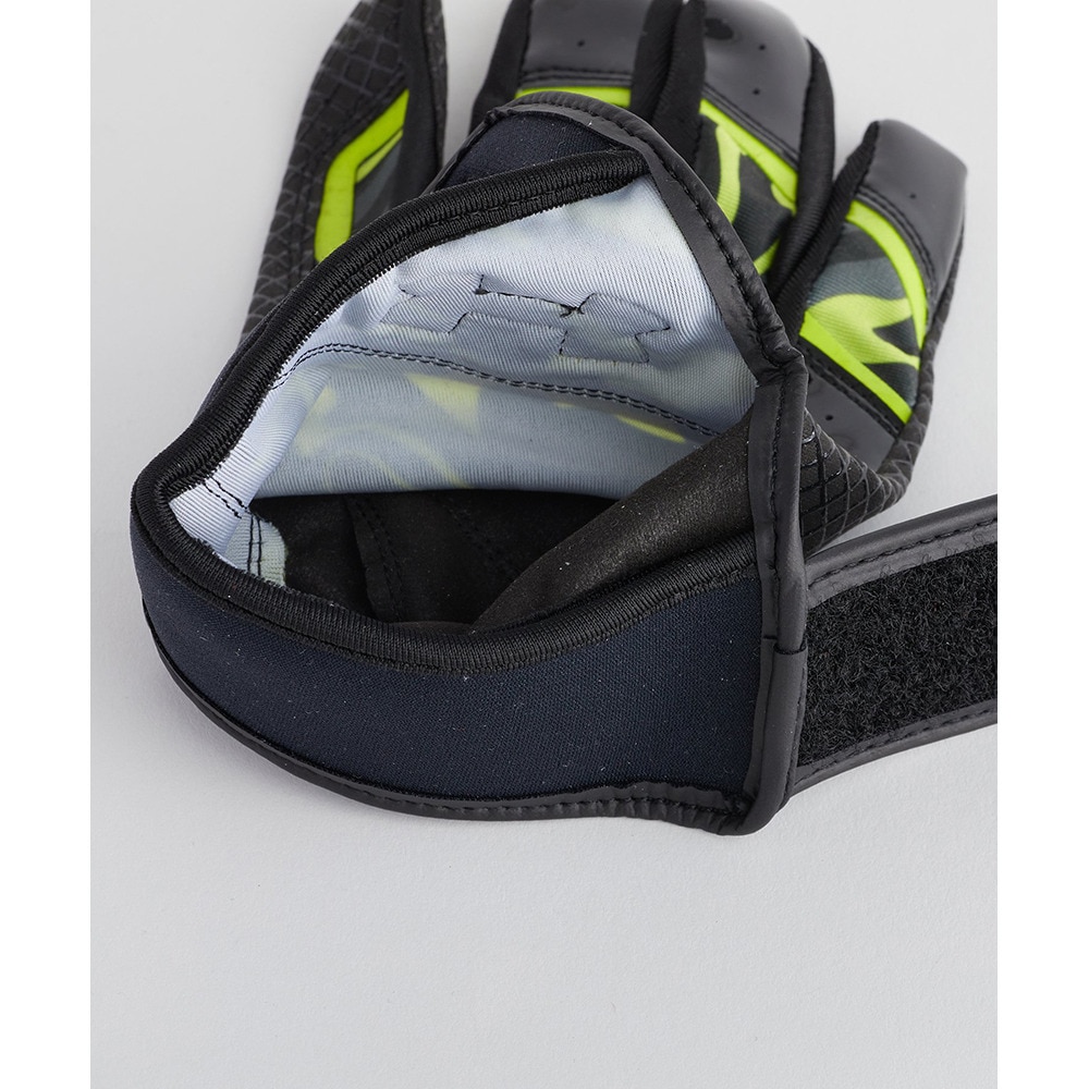 アンダーアーマー（UNDER ARMOUR）（メンズ）バッティング用グローブ 両手用 野球 クリーンアップ 1378249 002