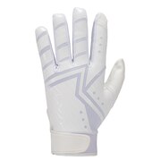 ローリングス（Rawlings）（メンズ）バッティンググローブ 両手用  野球 バッティンググラブ ハイパーグリップ EBG21S04-W-L