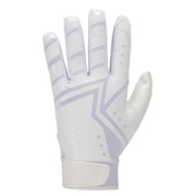 ローリングス（Rawlings）（メンズ）バッティンググローブ 両手用  野球 バッティンググラブ ハイパーグリップ EBG21S04-W-XL