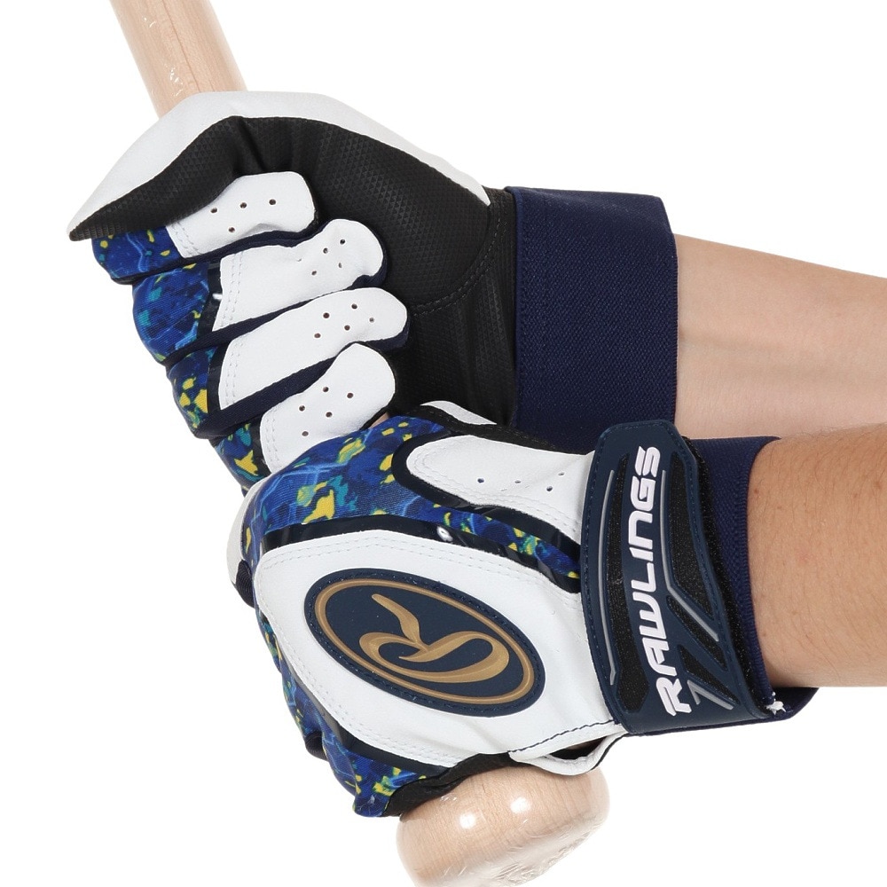ローリングス|バッティング用グローブ 野球 クラッシュザストーン ハイパーグリップ 両手用 EBG22S02-BLU-L - スポーツ用品はスーパースポーツゼビオ ローリングス|バッティング用グローブ 野球 クラッシュザストーン ハイパーグリップ 両手用 EBG22S02-BLU-L - スポーツ用品はスーパースポーツゼビオ