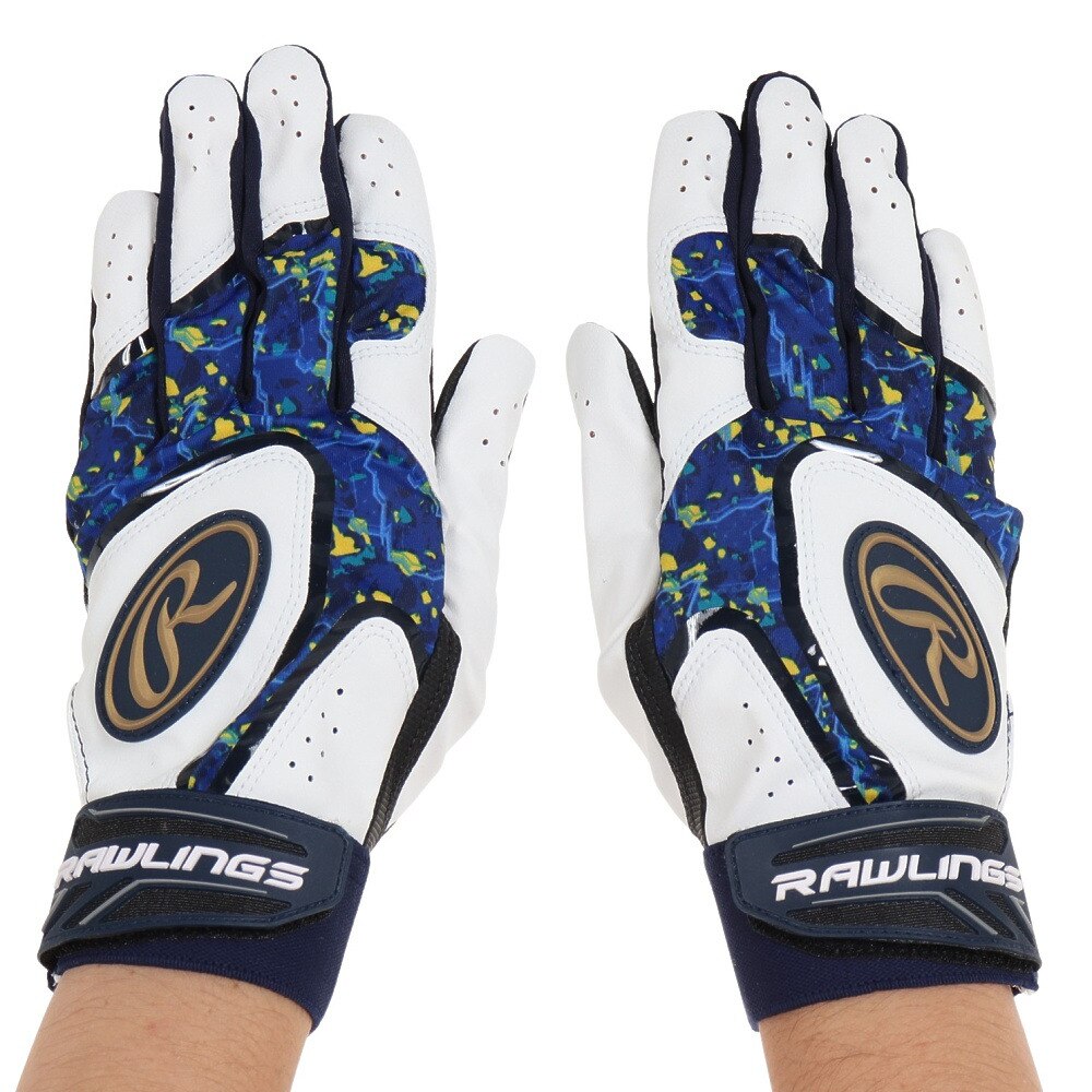 ローリングス｜バッティング用グローブ 野球 クラッシュザストーン ハイパーグリップ 両手用 EBG22S02-BLU-L -  スポーツ用品はスーパースポーツゼビオ