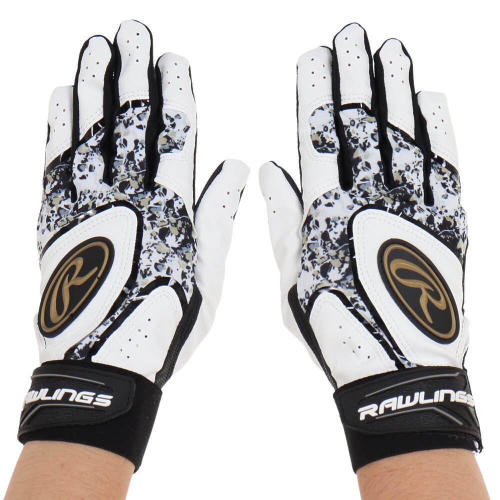 ローリングス｜バッティング用グローブ 野球 クラッシュザストーン ハイパーグリップ 両手用 EBG22S02-W-M -  スポーツ用品はスーパースポーツゼビオ