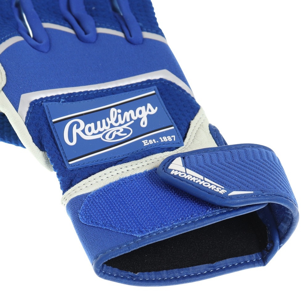 ローリングス（Rawlings）（メンズ）バッティンググローブ 両手用 野球 パッチロゴ バッティンググラブ WH22BG-RY-USA M