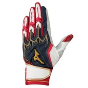 ミズノ（MIZUNO）（メンズ）バッティング用グローブ 野球 ミズノプロ シリコンパワーアークLI 勝色コレクション 両手用 23SS 1EJEA51129