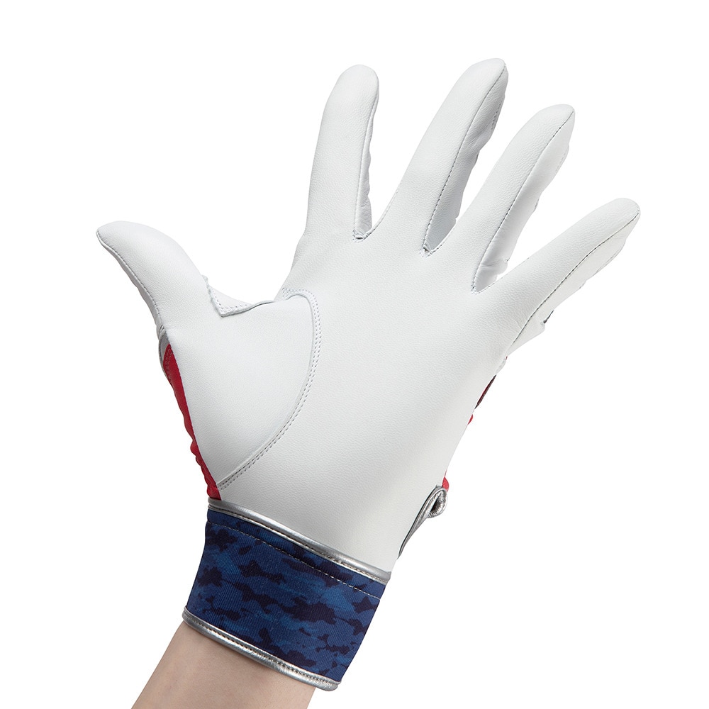 ミズノ（MIZUNO）（メンズ）バッティング用グローブ 野球 ミズノプロ モーションアークSF 勝色コレクション 両手用 23SS 1EJEA51229