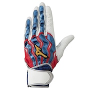 (メンズ)バッティング用グローブ 野球 ミズノプロ モーションアークSF 勝色コレクション 両手用 23SS 1EJEA51229