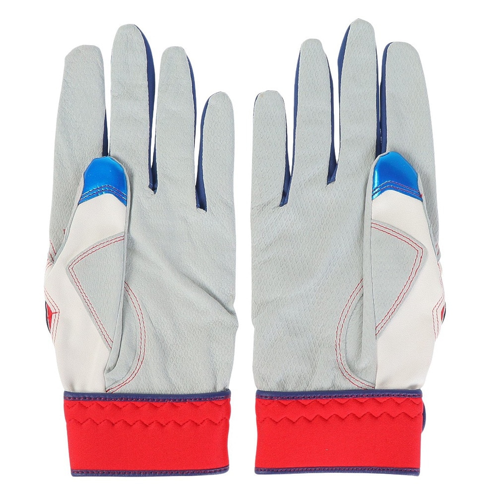 ミズノ（MIZUNO）（メンズ）バッティング用グローブ 野球 ミズノプロ シリコンパワーアークW 両手用 1EJEA52001