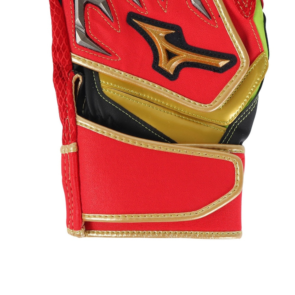 ミズノ（MIZUNO）（メンズ）バッティング用グローブ 野球 ミズノプロ シリコンパワーアークW 両手用 1EJEA52062