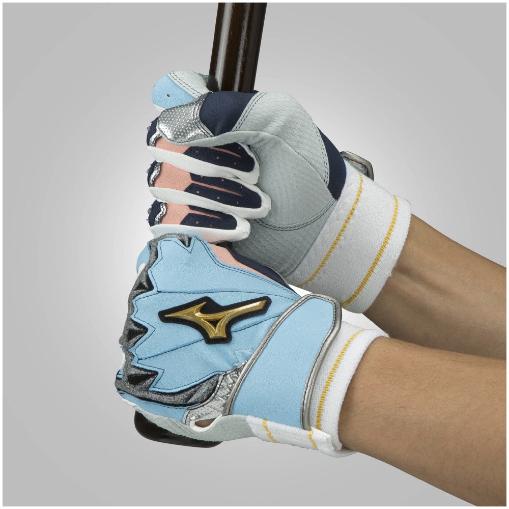 ミズノ（MIZUNO）（メンズ）ミズノプロ バッティンググローブ シリコンパワーアーク 野球 MPPALIセレクション 1EJEA52221