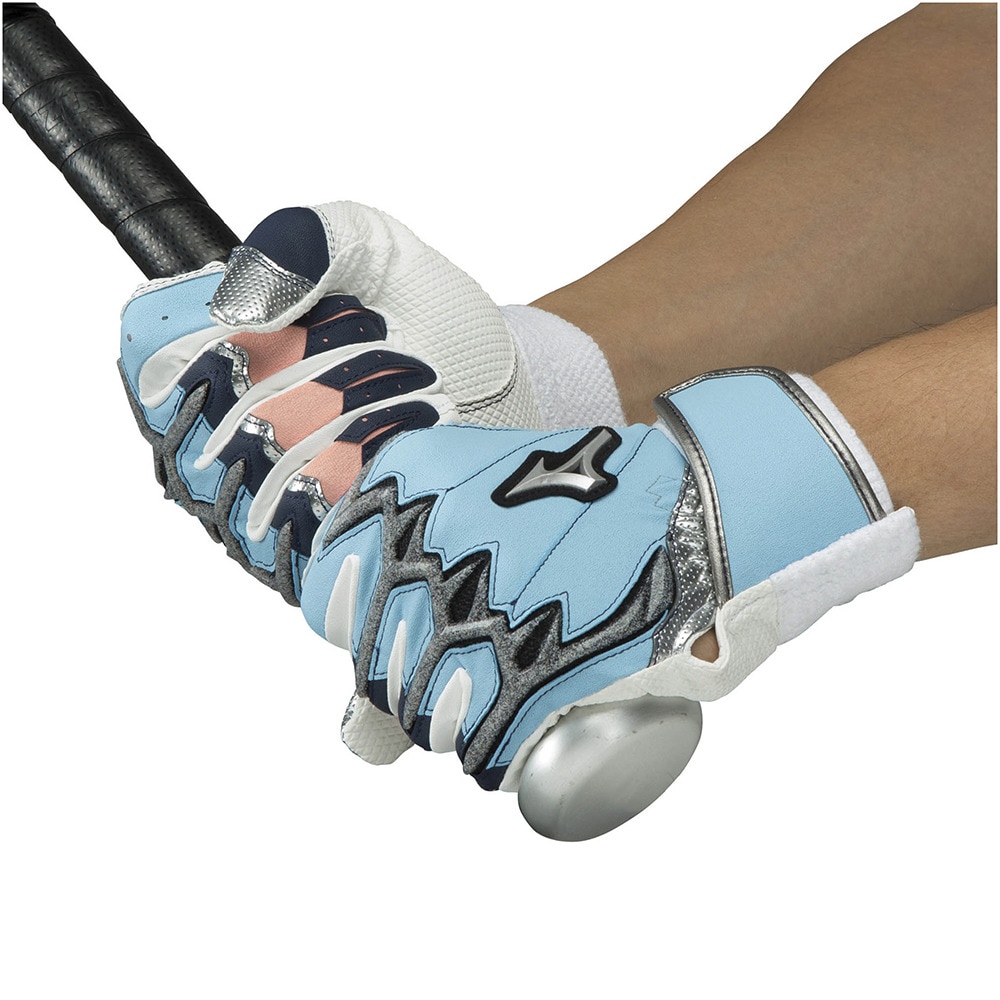 ミズノ（MIZUNO）（メンズ）バッティング用グローブ 野球 シリコンパワーアークLI レプセレクション 両手用 23AW 1EJEA52521