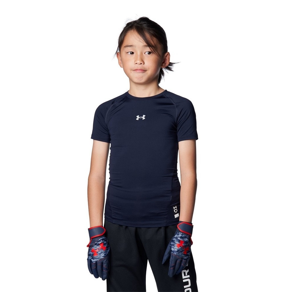 アンダーアーマー（UNDER ARMOUR）（キッズ）野球 キッズ スターター バッティンググローブ 両手用 1384754 410