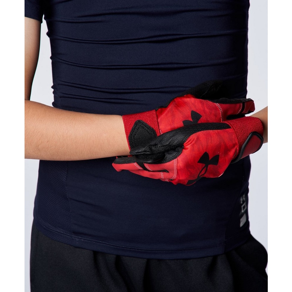 アンダーアーマー（UNDER ARMOUR）（キッズ）野球 キッズ スターター バッティンググローブ 両手用 1384754 600