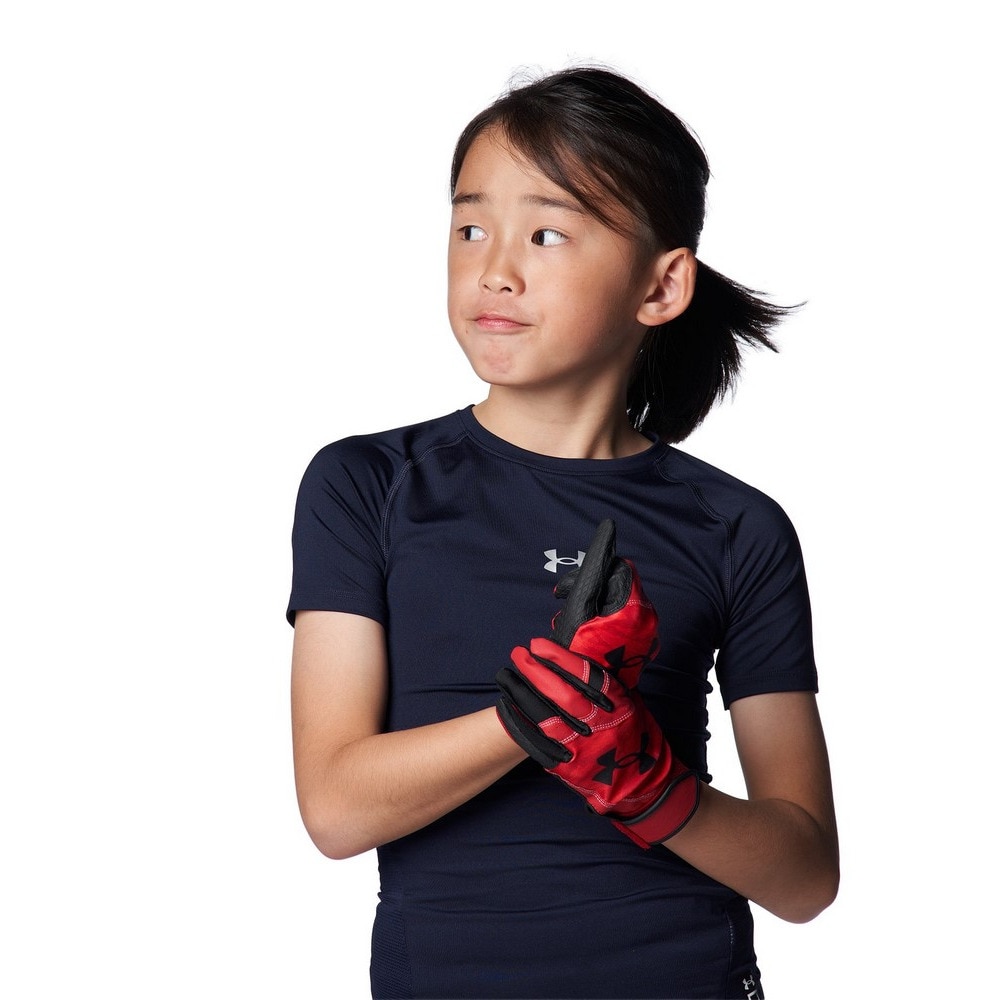 アンダーアーマー（UNDER ARMOUR）（キッズ）野球 キッズ スターター バッティンググローブ 両手用 1384754 600