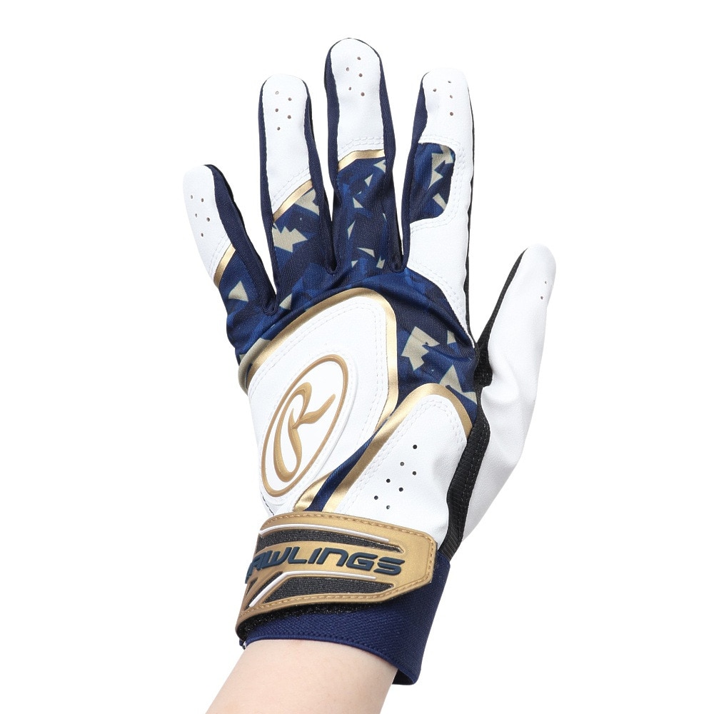 ローリングス（Rawlings）（メンズ）バッティング用 野球 ベクターカモ2 ハイパーグリップ 両手用 EBG24S05-N/GO 速乾