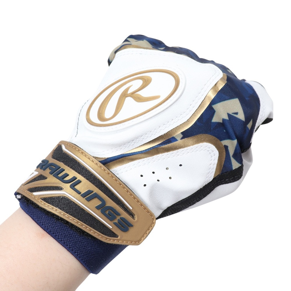 ローリングス（Rawlings）（メンズ）バッティング用 野球 ベクターカモ2 ハイパーグリップ 両手用 EBG24S05-N/GO 速乾