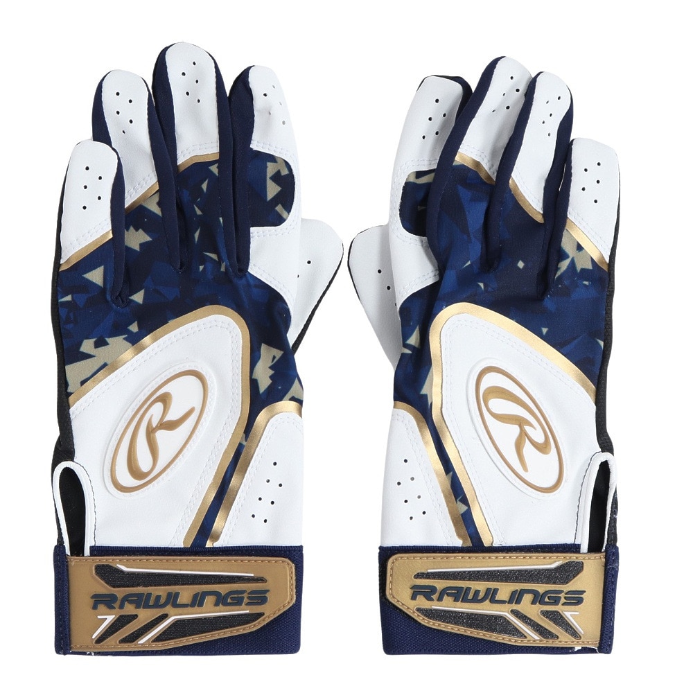 ローリングス（Rawlings）（メンズ）バッティング用 野球 ベクターカモ2 ハイパーグリップ 両手用 EBG24S05-N/GO 速乾
