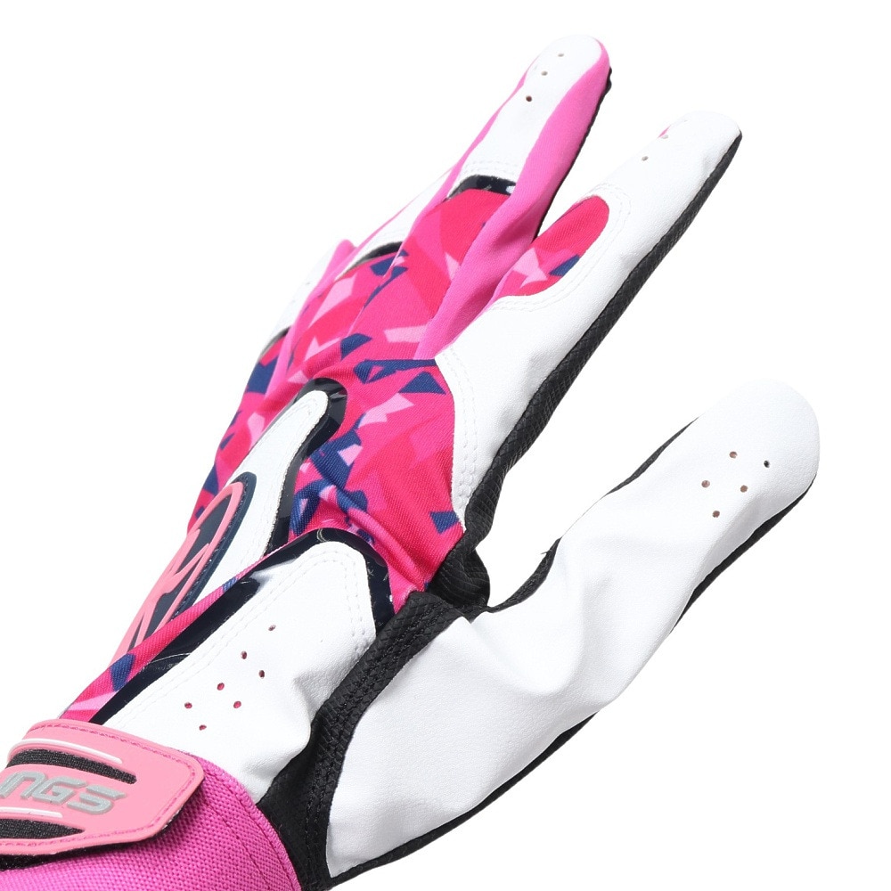 ローリングス（Rawlings）（メンズ）バッティング用 野球 ベクターカモ2 ハイパーグリップ 両手用 EBG24S05-PK/N 速乾