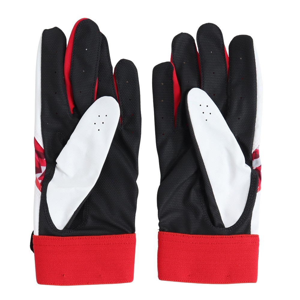 ローリングス（Rawlings）（メンズ）バッティング用 野球 ベクターカモ2 ハイパーグリップ 両手用 EBG24S05-RD/RD 速乾