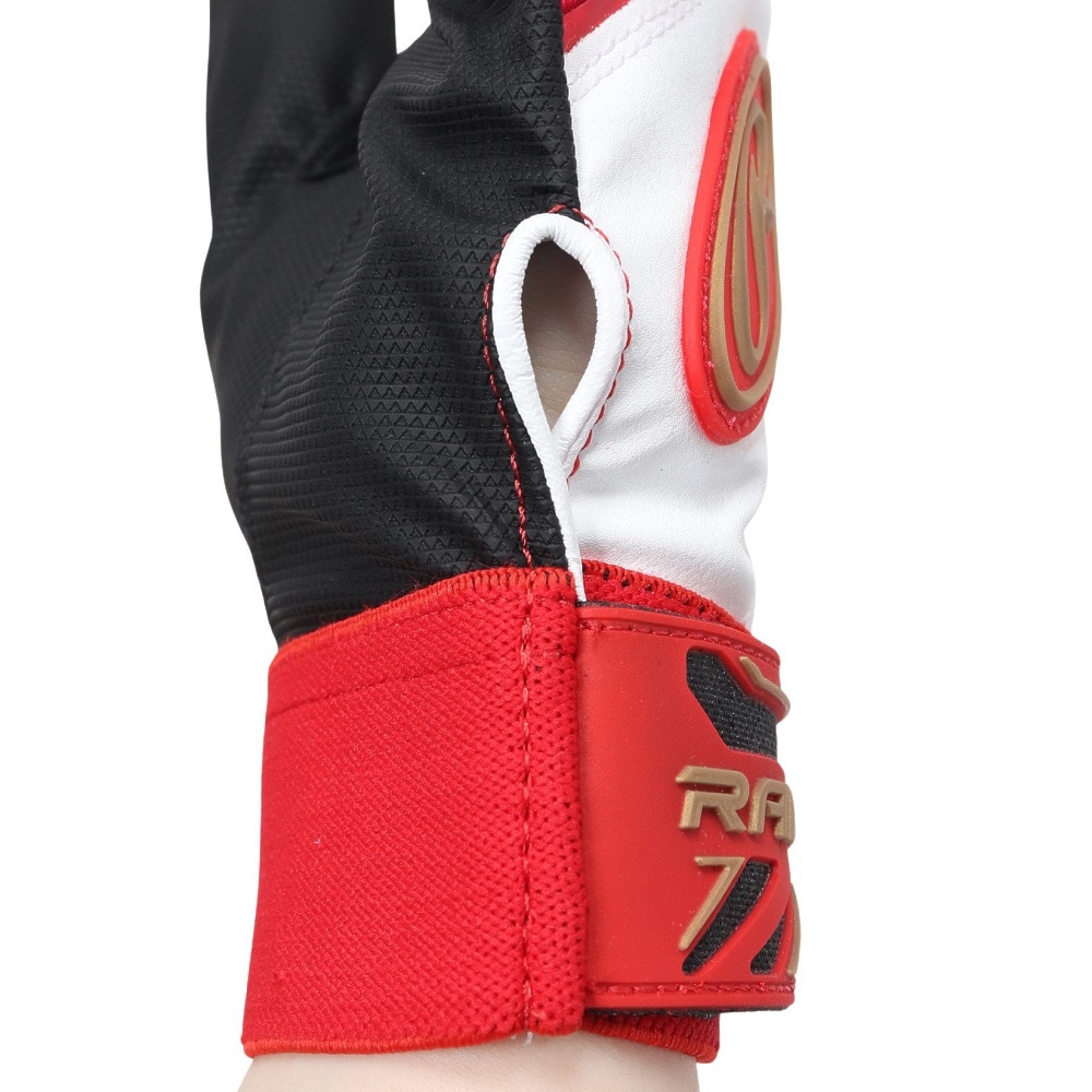 ローリングス（Rawlings）（メンズ）バッティング用 野球 ベクターカモ2 ハイパーグリップ 両手用 EBG24S05-RD/RD 速乾