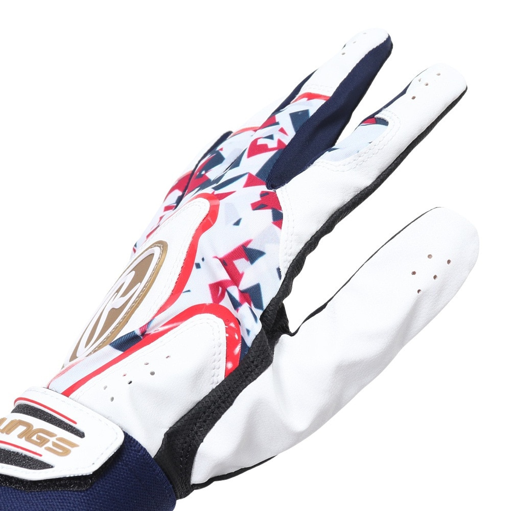 ローリングス（Rawlings）（メンズ）バッティング用 野球 ベクターカモ2 ハイパーグリップ 両手用 EBG24S05-USA 速乾