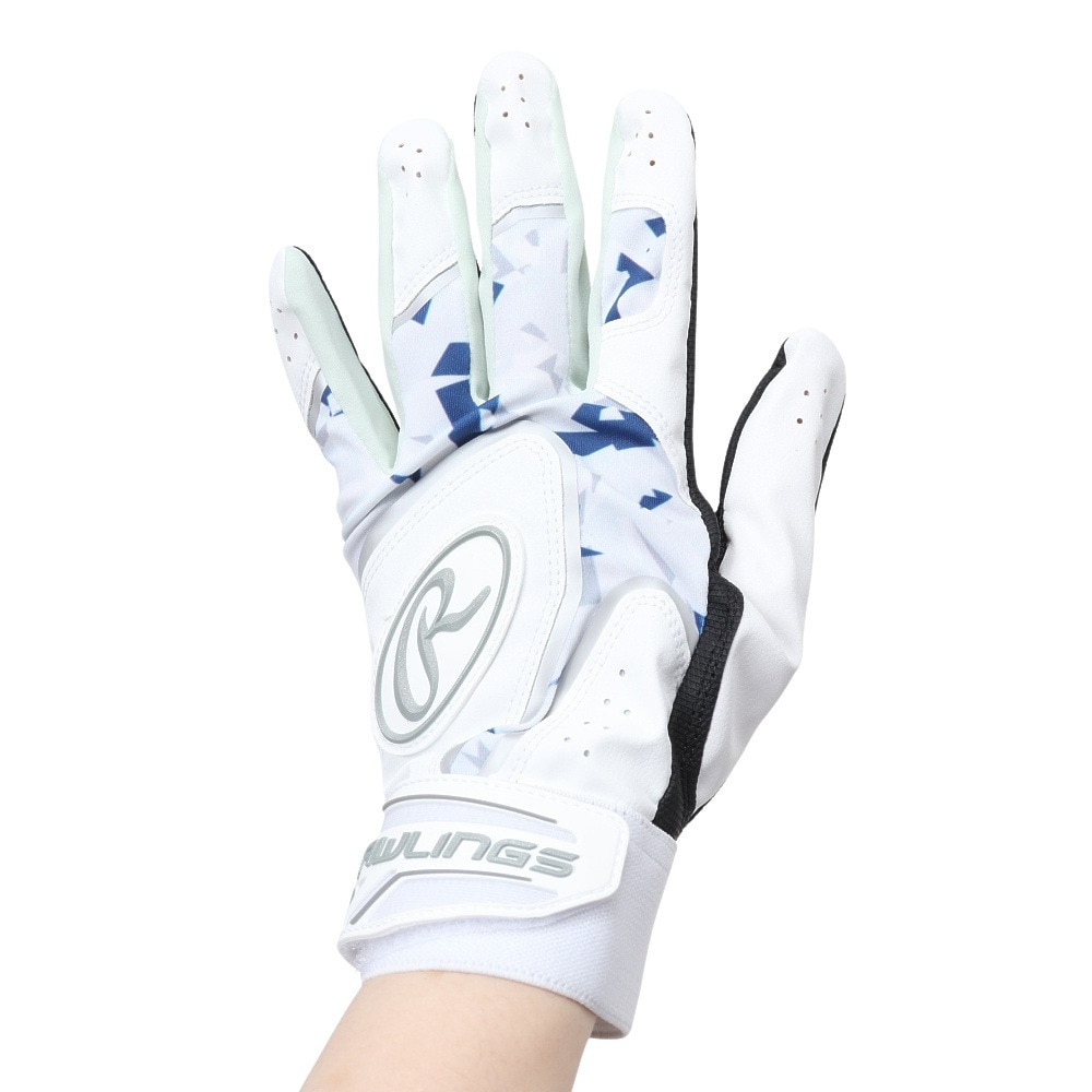 ローリングス（Rawlings）（メンズ）バッティング用 野球 ベクターカモ2 ハイパーグリップ 両手用 EBG24S05-W/SIL 速乾