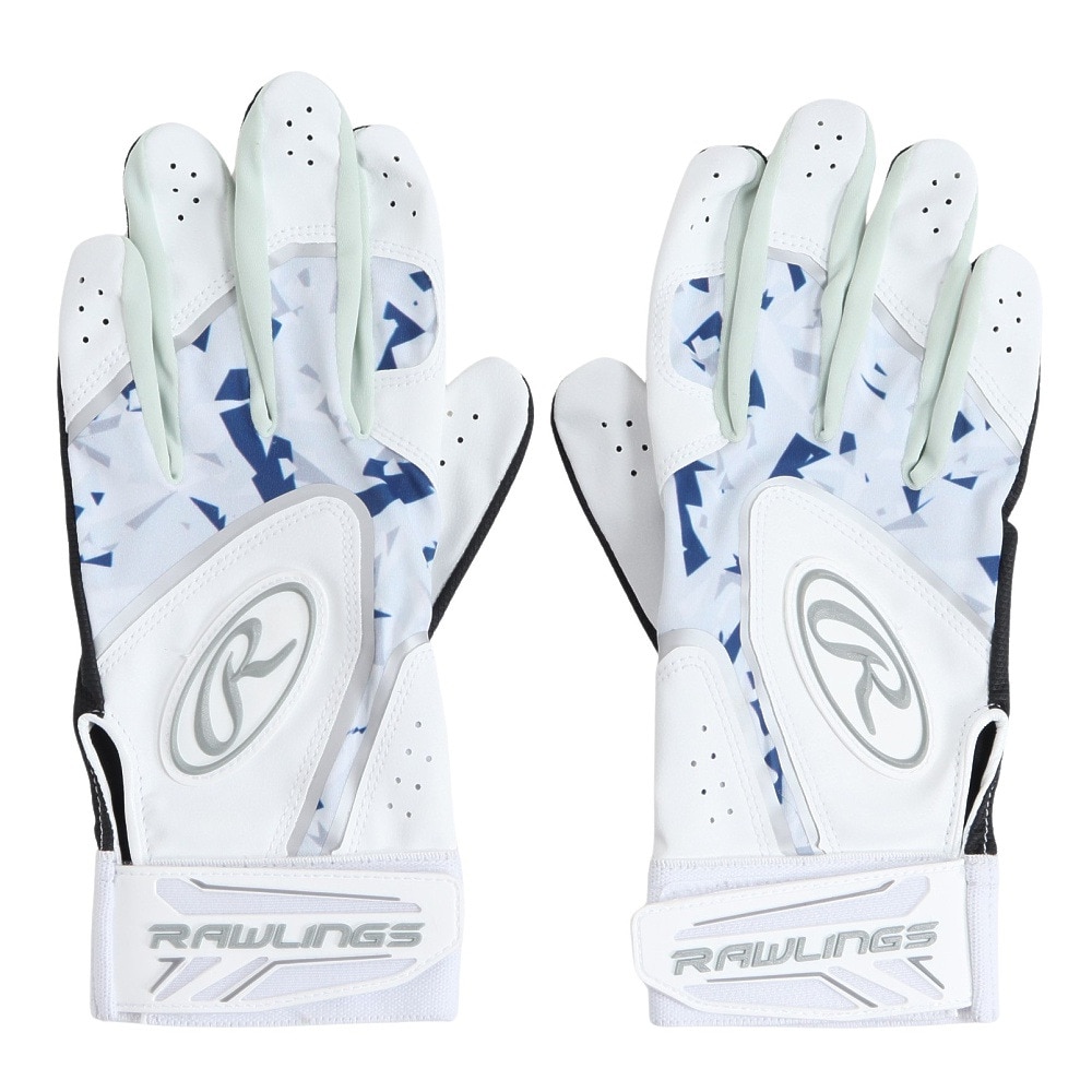 ローリングス（Rawlings）（メンズ）バッティング用 野球 ベクターカモ2 ハイパーグリップ 両手用 EBG24S05-W/SIL 速乾